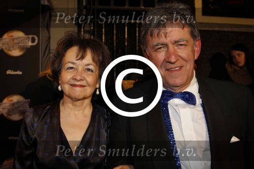 Amsterdam 17 februari 2012
Premiere Saturday night fever in Carre.
Bartho Braat met partner Jetske v d Bijtel
Peter Smulders bv