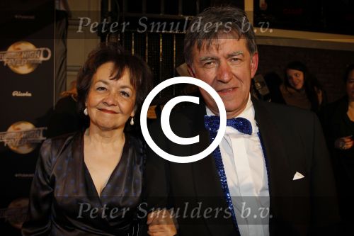 Amsterdam 17 februari 2012
Premiere Saturday night fever in Carre.
Bartho Braat met partner Jetske v d Bijtel
Peter Smulders bv