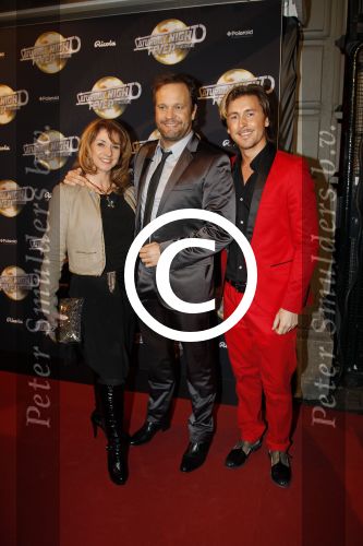 Amsterdam 17 februari 2012
Premiere Saturday night fever in Carre.
Carlo Boszhard met partner Herald
Peter Smulders bv