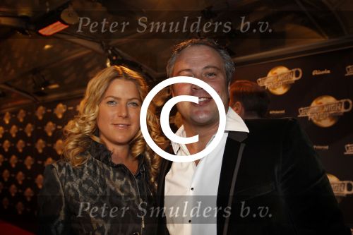 Amsterdam 17 februari 2012
Premiere Saturday night fever in Carre.
Chris v Eeghen met partner
Peter Smulders bv