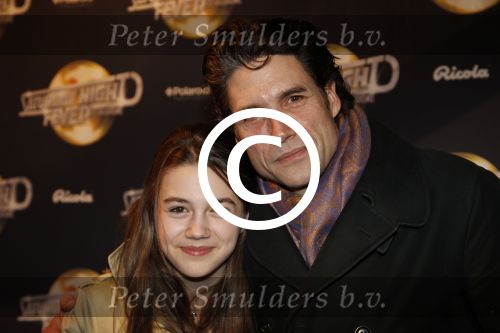 Amsterdam 17 februari 2012
Premiere Saturday night fever in Carre.
Daniel Boissevain met dochter
Peter Smulders bv