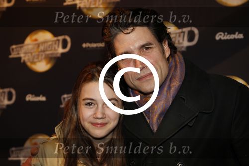 Amsterdam 17 februari 2012
Premiere Saturday night fever in Carre.
Daniel Boissevain met dochter
Peter Smulders bv