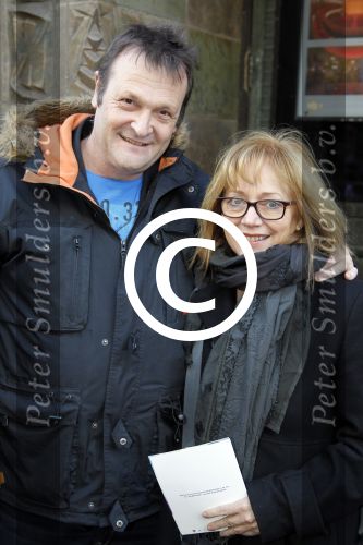 Amsterdam 4 februari 2012
Premiere achtste groepers huilen niet in Tuschinski. Dave Schram met zijn vrouw Maria
Peter Smulders bv