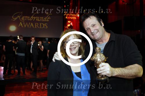 Amsterdam 12 maart 2012
Uitreiking van de rembrandts in de escape. dave Schram met Maria Peters
Peter Smulders bv