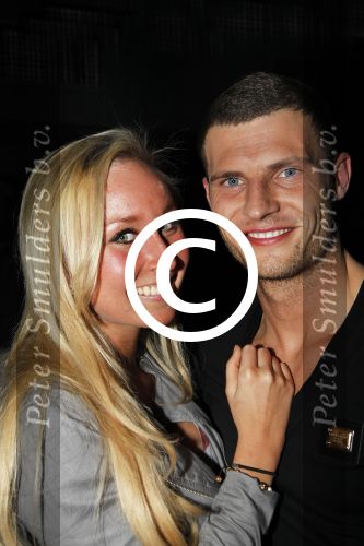 Eindhoven, 11 Februari 2012
PSV Voetballer Erik Pieters met zijn vriendin Sabrina Smits
Foto Peter Smulders BV