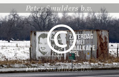 Tiel 12 februari 2012
Reclame Frans Duijts langs de A15
Peter Smulders bv