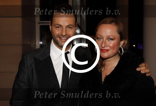 Amsterdam 10 maart 2012
Modeshow Mart Visser in het hilton hotel. Fred v Leer met een vriendin
Peter Smulders bv