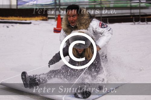 Velsen 31 januari 2012
Gerard Joling en Patricia Paay presenteren cover 100% NL in snowworld.
Peter Smulders bv