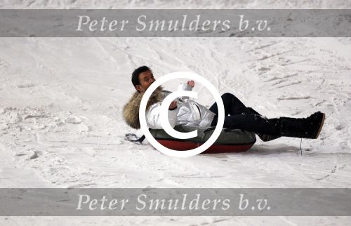 Velsen 31 januari 2012
Gerard Joling en Patricia Paay presenteren cover 100% NL in snowworld.
Peter Smulders bv