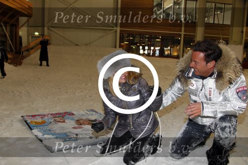 Velsen 31 januari 2012
Gerard Joling en Patricia Paay presenteren cover 100% NL in snowworld.
Peter Smulders bv