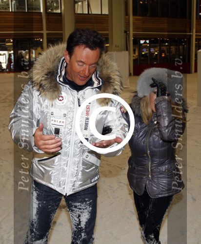 Velsen 31 januari 2012
Gerard Joling en Patricia Paay presenteren cover 100% NL in snowworld.
Peter Smulders bv
