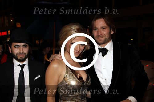 Amsterdam 13 februari 2012
Premiere Zombibi in Tuschinski. Gigi Ravelli met vriend
Peter Smulders bv