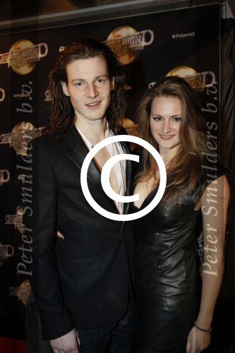 Amsterdam 17 februari 2012
Premiere Saturday night fever in Carre.
Guido Spek met partner Desi v Doeveren
Peter Smulders bv