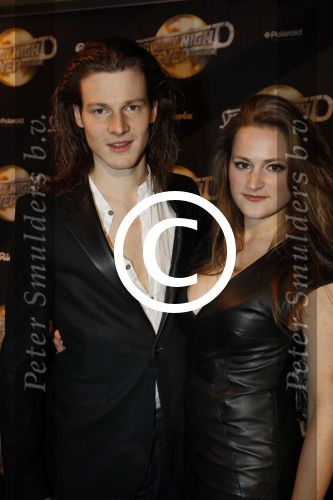 Amsterdam 17 februari 2012
Premiere Saturday night fever in Carre.
Guido Spek met partner Desi v Doeveren
Peter Smulders bv