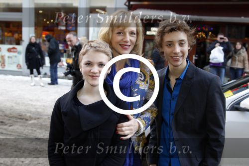 Amsterdam 4 februari 2012
Premiere achtste groepers huilen niet in Tuschinski. Nils Verkooijen met Hanna Obbeek
Peter Smulders bv