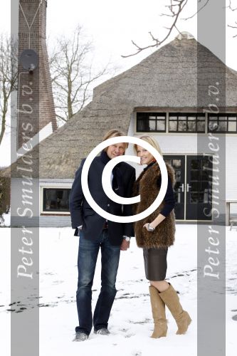 Ophemert 7 februari 2012
Hans Kraaij Jr. en Sophie Kraay  bij hun huis in Ophemert.
Peter Smulders bv