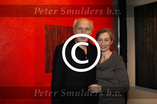 Laren 12 februari 2012
Opening expositie Herman v Veen in Laren. Herman met vrouw
Peter Smulders bv