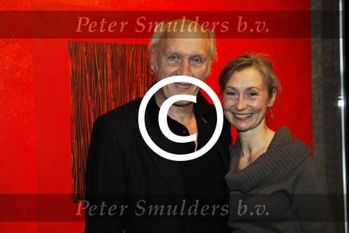 Laren 12 februari 2012
Opening expositie Herman v Veen in Laren. Herman met vrouw
Peter Smulders bv