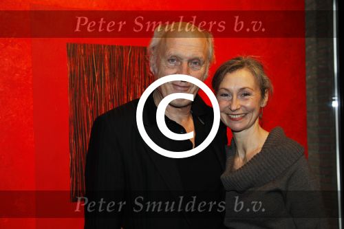 Laren 12 februari 2012
Opening expositie Herman v Veen in Laren. Herman met vrouw
Peter Smulders bv