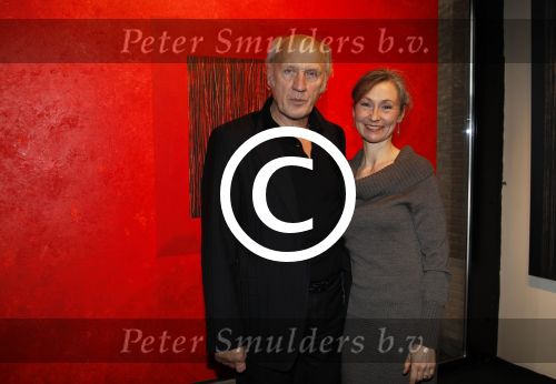Laren 12 februari 2012
Opening expositie Herman v Veen in Laren. Herman met vrouw
Peter Smulders bv