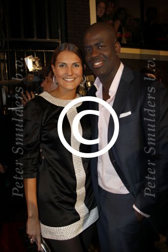 Amsterdam 17 februari 2012
Premiere Saturday night fever in Carre.
Iris v d Ende met partner
Peter Smulders bv