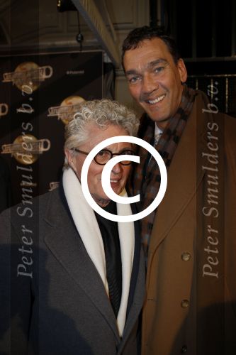 Amsterdam 17 februari 2012
Premiere Saturday night fever in Carre.
Jacques D Ancona met partner Hans Langhout
Peter Smulders bv