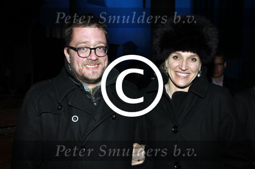 Amsterdam 8 februari 2012
Presentatie HBO in de grote Kerk. Jan Heemskerk met vrouw
Peter Smulders bv