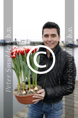 Volendam 14 maart 2012
Doop tulpen Jan Smit op de dijk in Volendam.
Peter Smulders bv