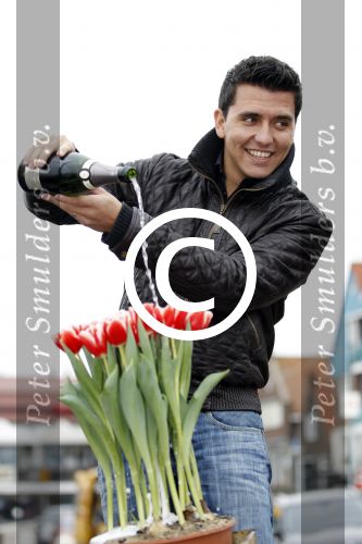 Volendam 14 maart 2012
Doop tulpen Jan Smit op de dijk in Volendam.
Peter Smulders bv