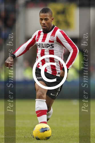 Eindhoven, 26 Februari 2012 Kompetitiewedstrijd PSV-Feyenoord, eindstand 3-2
Jeremain Lens
Foto Peter Smulders BV