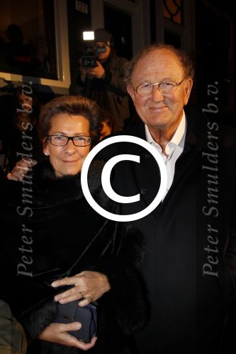 Amsterdam 17 februari 2012
Premiere Saturday night fever in Carre.
Joop v d Ende samen met zijn vrouw Janine v d Ende
Peter Smulders bv