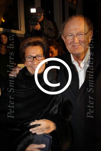 Amsterdam 17 februari 2012
Premiere Saturday night fever in Carre.
Joop v d Ende samen met zijn vrouw Janine v d Ende
Peter Smulders bv