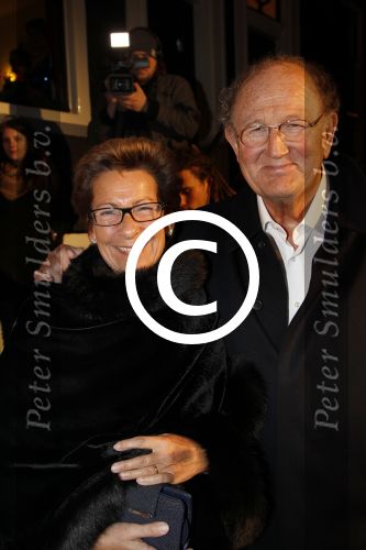 Amsterdam 17 februari 2012
Premiere Saturday night fever in Carre.
Joop v d Ende samen met zijn vrouw Janine v d Ende
Peter Smulders bv