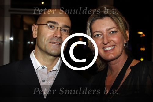 Amsterdam 10 maart 2012
Modeshow Mart Visser in het hilton hotel. Karin Dijksman met vreind
Peter Smulders bv