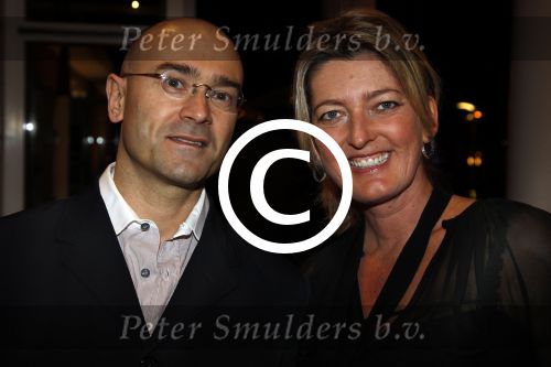 Amsterdam 10 maart 2012
Modeshow Mart Visser in het hilton hotel. Karin Dijksman met vreind
Peter Smulders bv