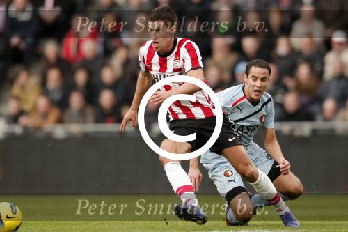 Eindhoven, 26 Februari 2012 Kompetitiewedstrijd PSV-Feyenoord, eindstand 3-2
Kevin Strootman
Foto Peter Smulders BV