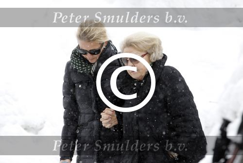 Lech 19 februari 2012
Koningin Beatrix en Prinses Mabel wisse Smit arriveren bij Hotel Post na bezoek aan ziekenhuis in Innsbruck waar prins Friso ligt.
Peter Smulders bv