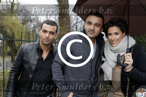 Amsterdam 18 maart 2012
Babyshower Nicolette v Dam en Bas Smit bij Artis. Kristina Bazilovic met vriend
Peter Smulders bv