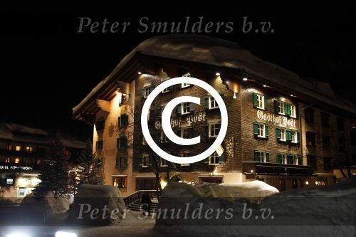 Lech 19 februari 2012
Lech sfeerfoto\'s s avonds en chalet van koningin Beatrix.
Peter Smulders bv