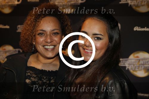 Amsterdam 17 februari 2012
Premiere Saturday night fever in Carre.
Lilian Day Jackson met dochter
Peter Smulders bv