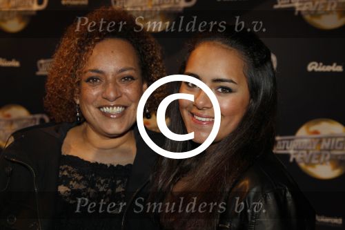 Amsterdam 17 februari 2012
Premiere Saturday night fever in Carre.
Lilian Day Jackson met dochter
Peter Smulders bv