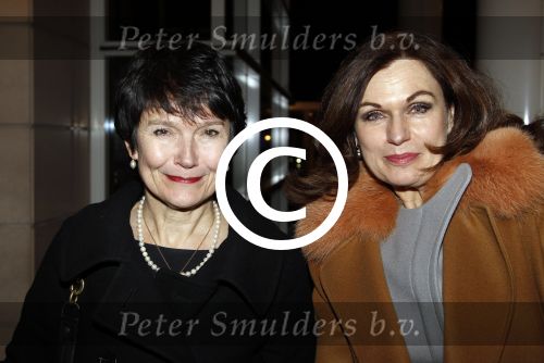 Amsterdam 10 maart 2012
Modeshow Mart Visser in het hilton hotel. Liz Snoijink met en vriendin
Peter Smulders bv