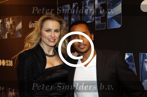 Amsterdam 22 februari 2012
Premiere Taped in Tuschinski Amsterdam. Marit v Bohemen met man
Peter Smulders bv