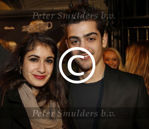 Amsterdam 17 februari 2012
Premiere Saturday night fever in Carre.
Marius Gottlieb met vriendin
Peter Smulders bv