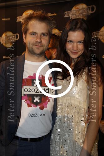Amsterdam 17 februari 2012
Premiere Saturday night fever in Carre.
Marly v d Velden met partner Mike Meijer
Peter Smulders bv