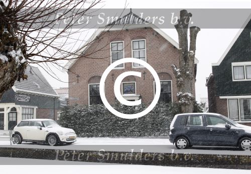 Volendam 3 februari 2012
Huis Nick Schilder en Kirsten in de sneeuw.
Peter Smulders bv