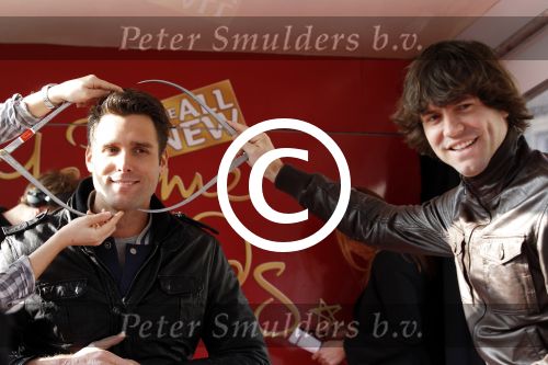 Amsterdam 15 maart 2012
Nick en Simon bij Madame Tussaud waar ze binnenkort komen te staan.
Peter Smulders bv