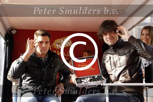 Amsterdam 15 maart 2012
Nick en Simon bij Madame Tussaud waar ze binnenkort komen te staan.
Peter Smulders bv