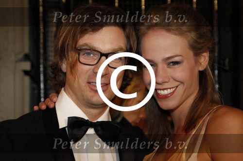 Amsterdam 17 februari 2012
Premiere Saturday night fever in Carre.
Nicolette Kluijver met partner Joost Staudt
Peter Smulders bv