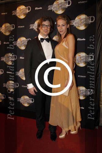 Amsterdam 17 februari 2012
Premiere Saturday night fever in Carre.
Nicolette Kluijver met partner Joost Staudt
Peter Smulders bv